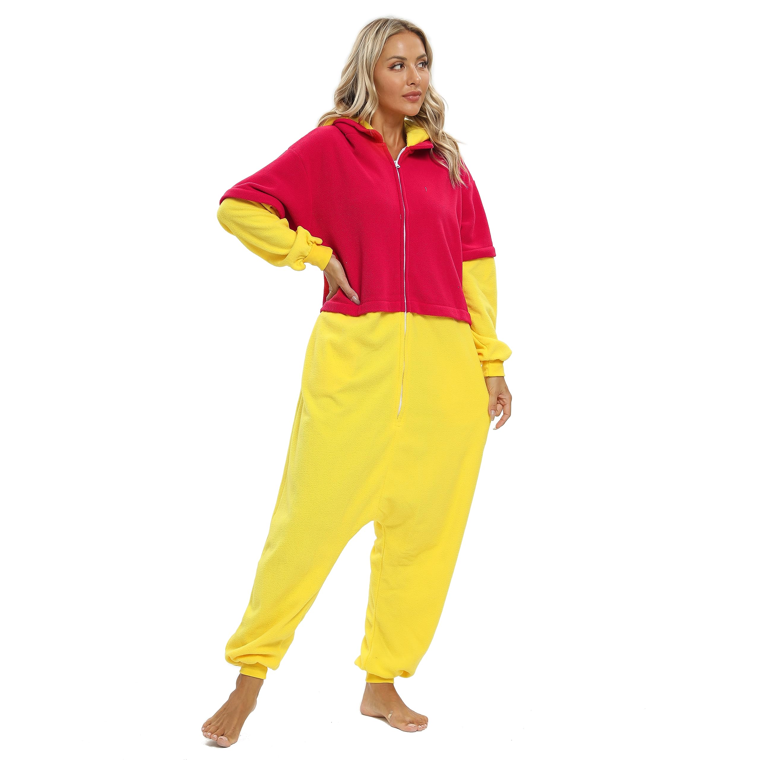LBJR Animal Onesie Adulte Combinaison Pyjama Grenouillere Femme Homme