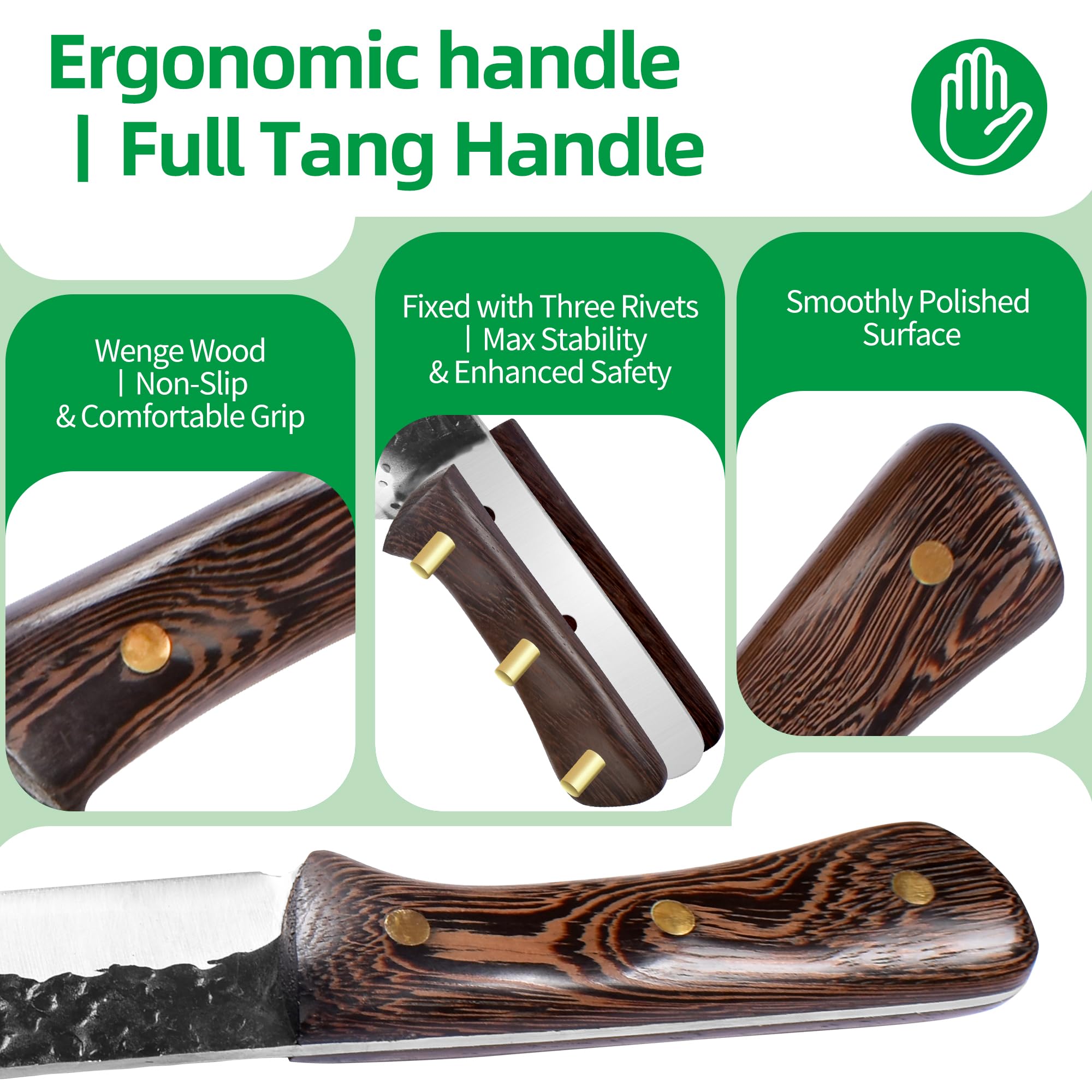 Amazon.com: FULLHI Chef/Butcher Fish Knife Set, High Carbon Steel
