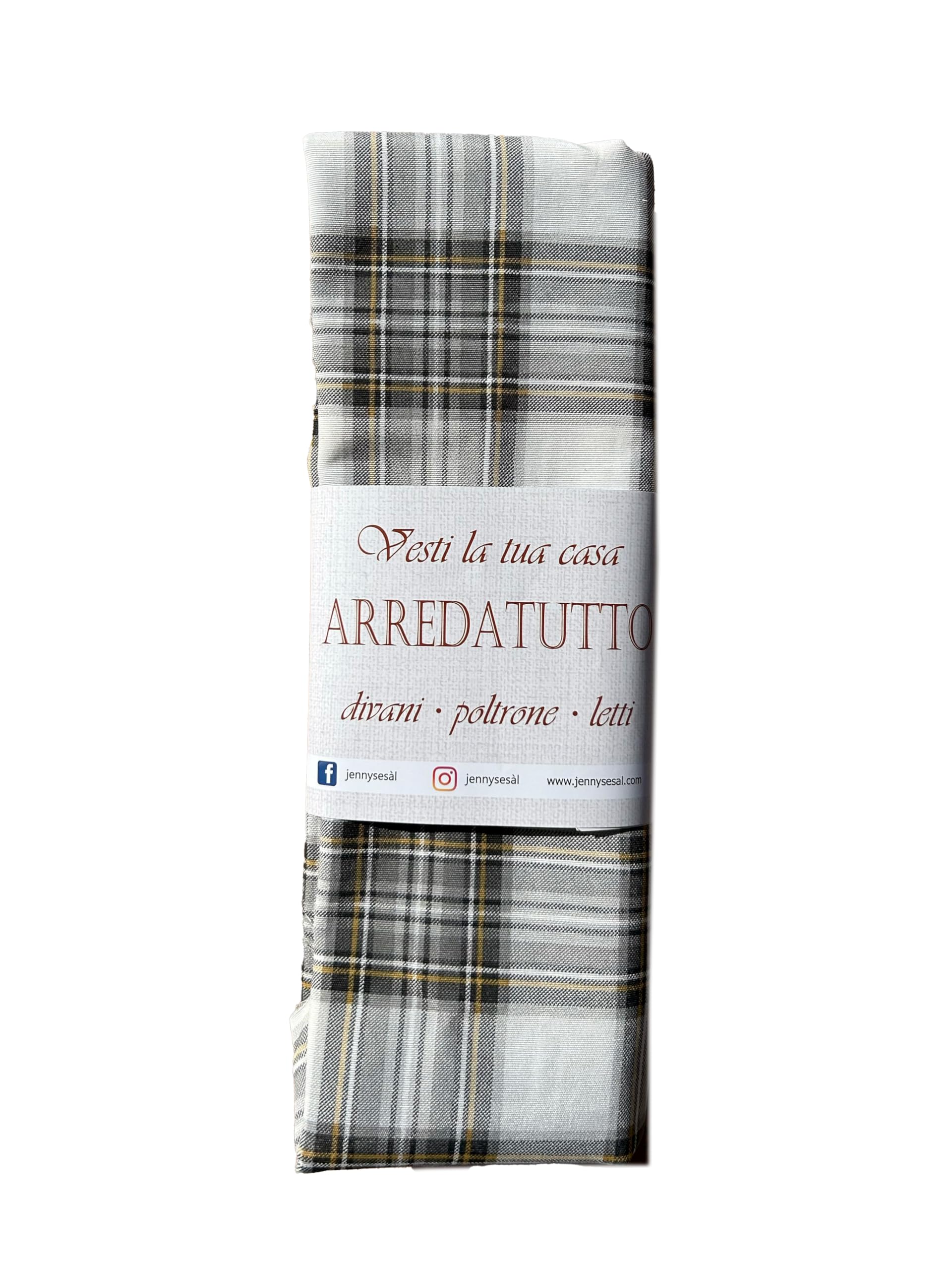 Jenny Sesal - Furnished Gran Scarf (Double, Tartan)
