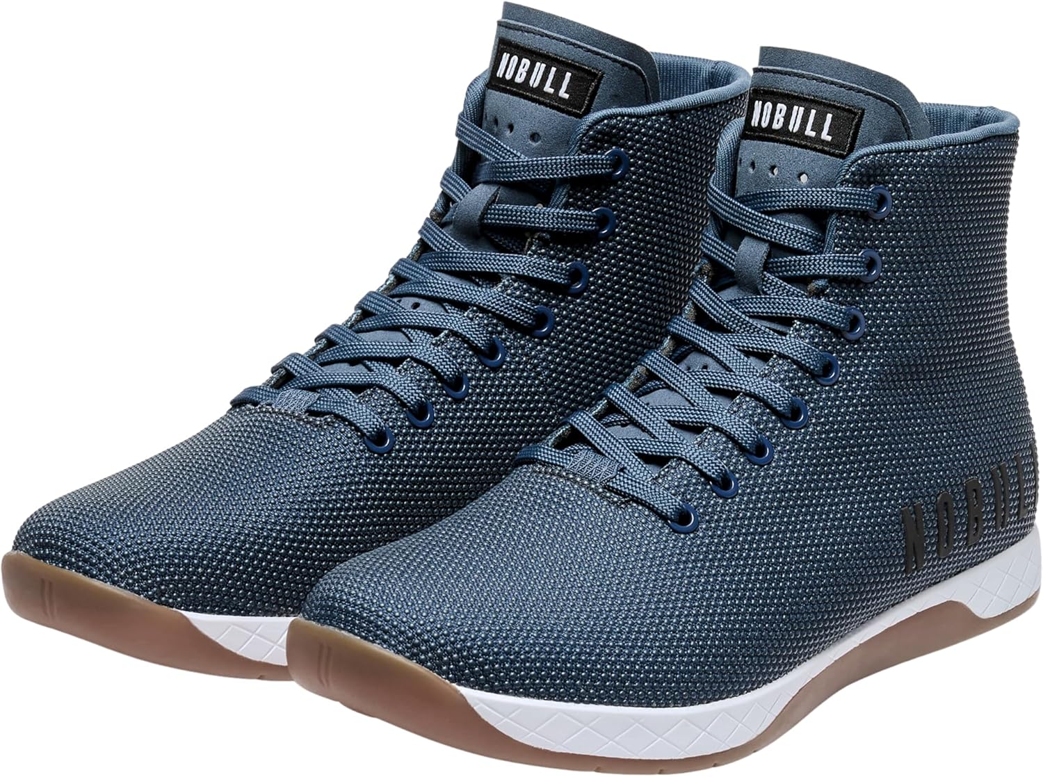 NOBULL Men's Outwork High Shoe | Weightlifting & Powerlifting Athletic Shoes, Flat & Stable Support, Carbon Rubber Grip Sole
