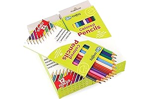 Cra-Z-Art Colored Pencils, 12 Count: Unleash Your Inner Artist with Vibrant Colors and Smooth Strokes