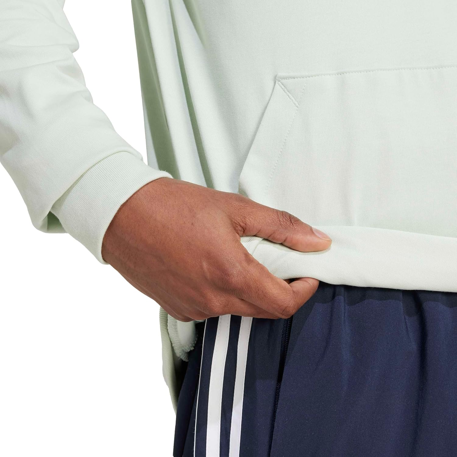 adidas mens Essentials Logo Hoodie - Image 4