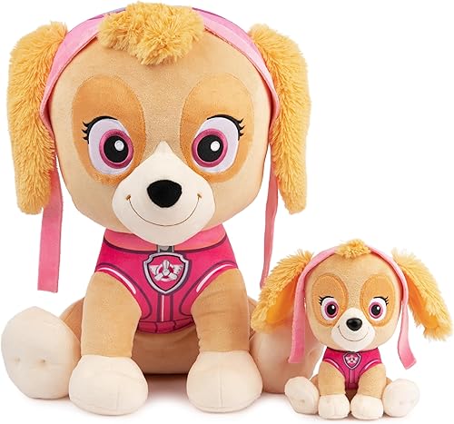 Miniatura 6 de GUND - Peluche oficial de Skye de Paw Patrol, la caricatura de éxito, animal de peluche para edades de 1 año en adelante, 16.5 pulgadas (los estilos