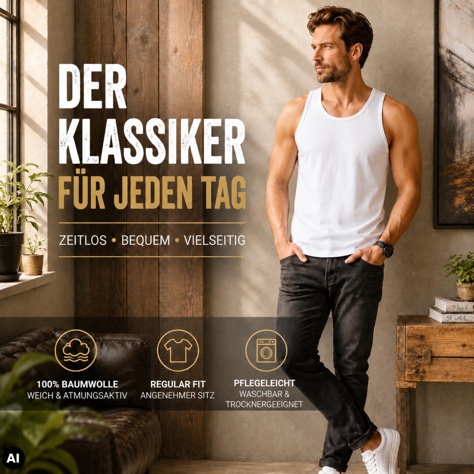Fruit of The Loom Herren 10er Ahtletics Muskelshirts M L XL XXL 3XL 4XL 5XL auch Farbsets