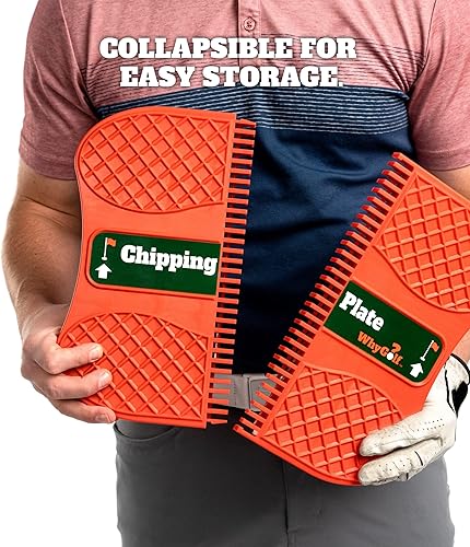 Miniatura 4 de WHYGOLF Placa de astillado para mejorar la técnica de astillado - Tabla de equilibrio de cambio de peso, ayuda de enseñanza y entrenamiento de golf