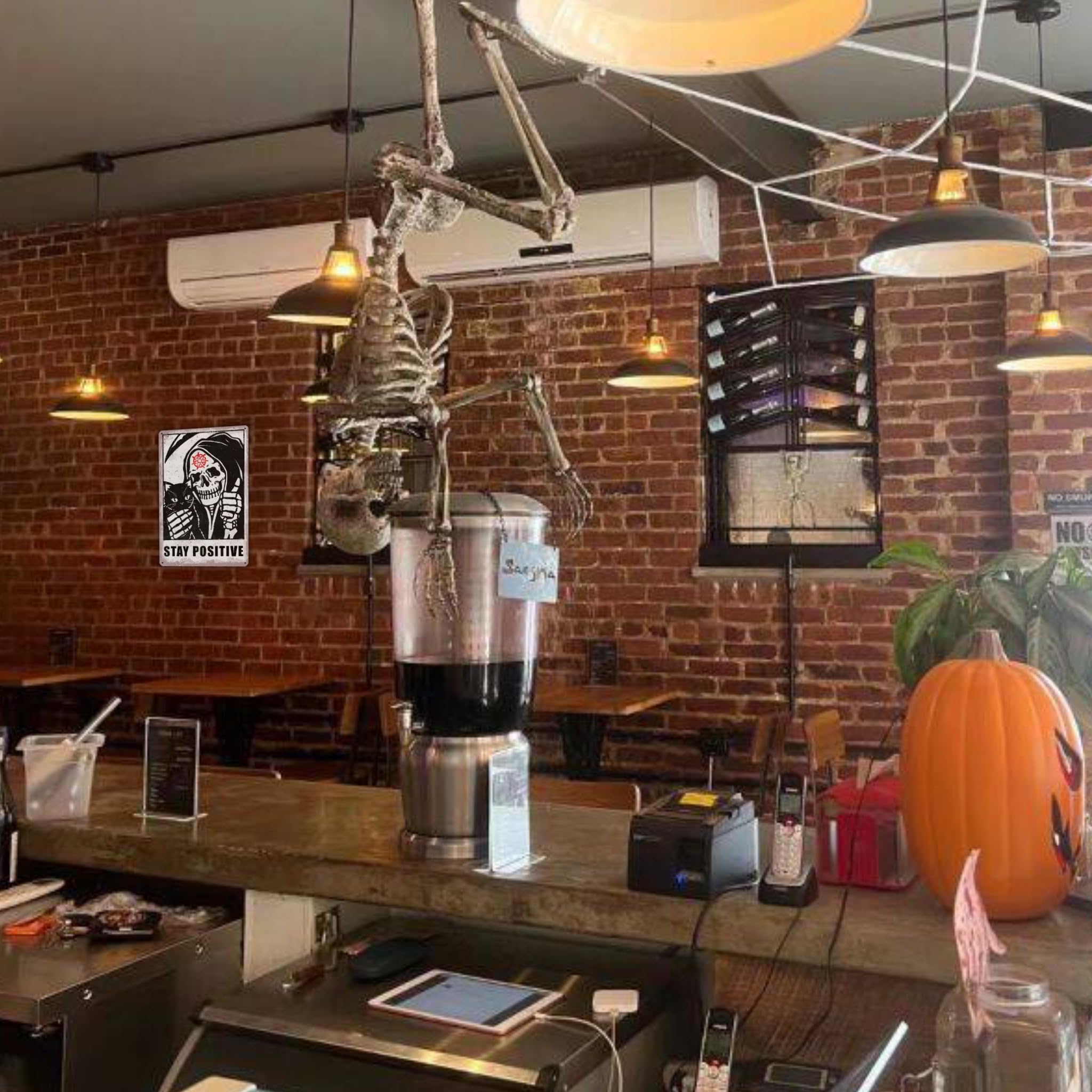Targa da parete per caffè – immagini in metallo minimalista come decorazione da parete per cucina e caffè | decorazione moderna da parete per soggiorno e ufficio | regalo di inaugurazione della