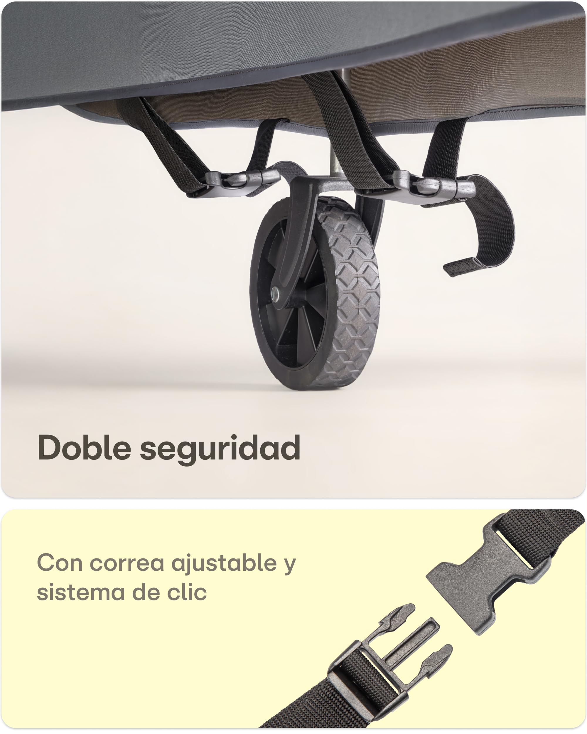 Praknu Funda Lanza Caravana Impermeable – Extra Gruesa – Protección Resistente Todo Clima – PVC Impermeable y Resistente a los Rayos UV