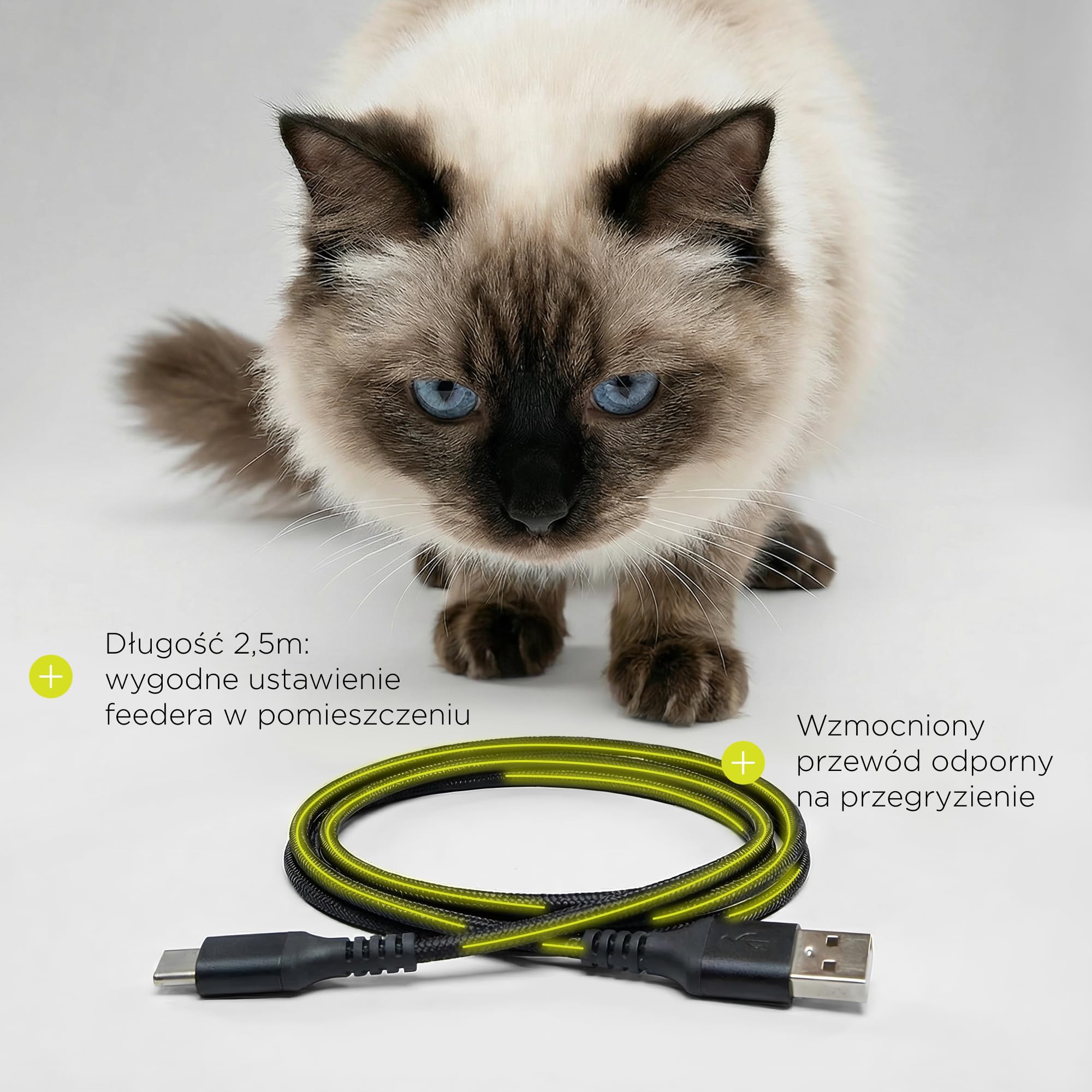 CRISPY Automatyczny dozownik karmy dla psów i kotów 4,5 l z programowalnymi porcjami, zegarem i wyświetlaczem LCD, stalową miską, USB-C, dozownik krokietów i wody dla zwierząt domowych (czarny