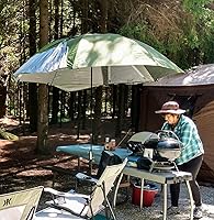 Vista 4 de Soporte de abrazadera para paraguas de alta resistencia, clip para silla de patio, 2 piezas