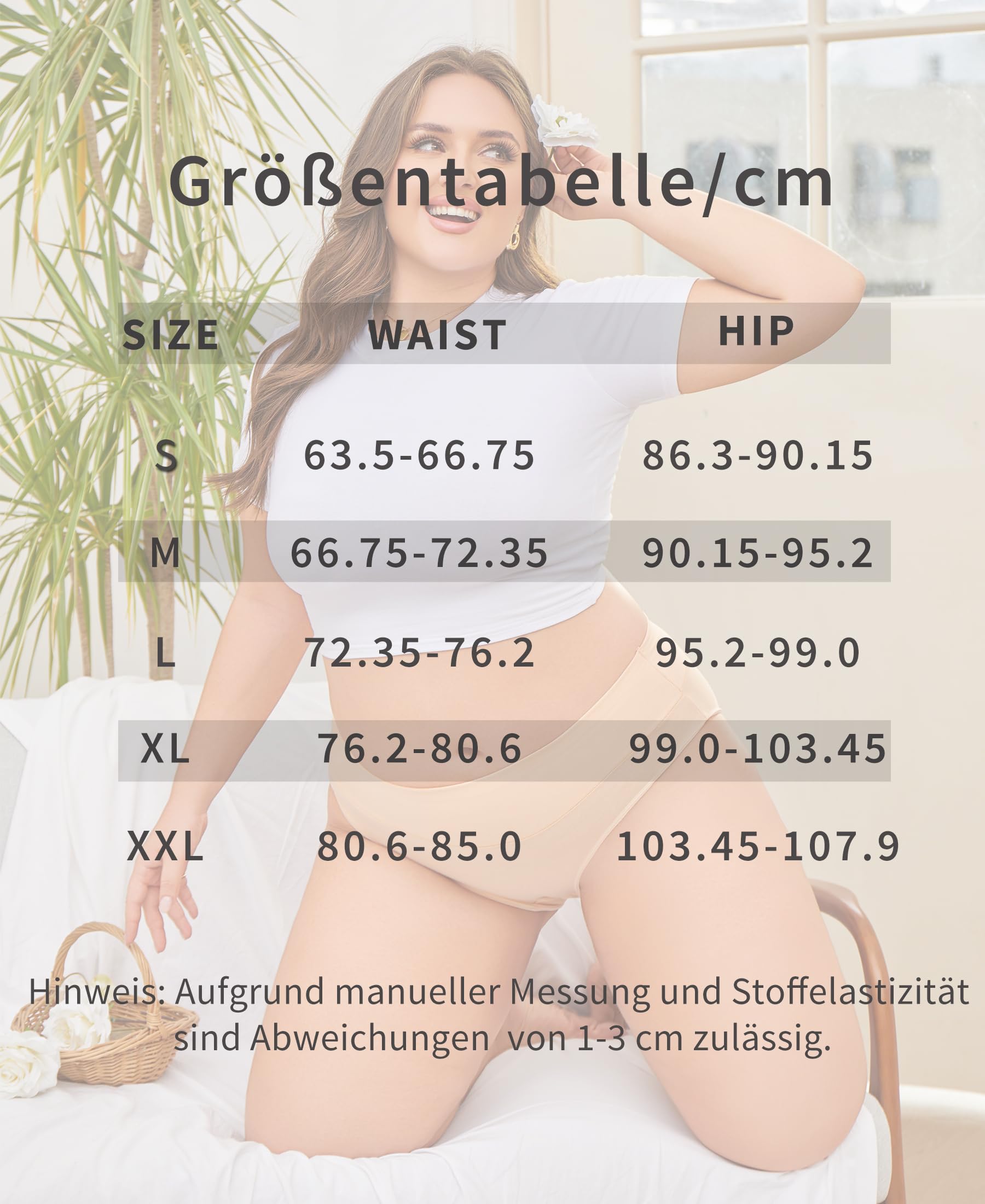 Sth Big Bielizna damska bawełniane brazylijskie damskie majtki wielopak wygodne spodnie dla kobiet rozciągliwe majtki oddychające damskie majtki S-XXL