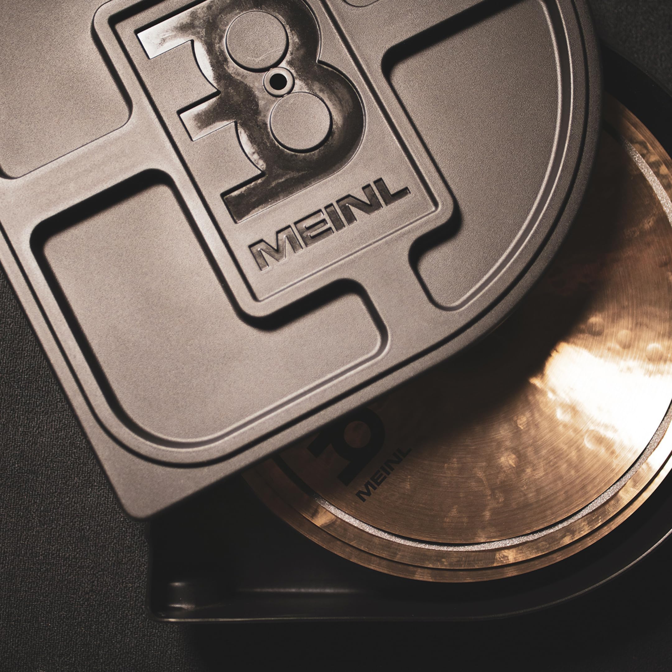 Meinl Cymbals 22 pollici Pro Cymbal Case (55,88cm) Borsa Rigida per 9 Piatti – Custodia – con 8 Divisori e maniglia Resistente (MCC22)