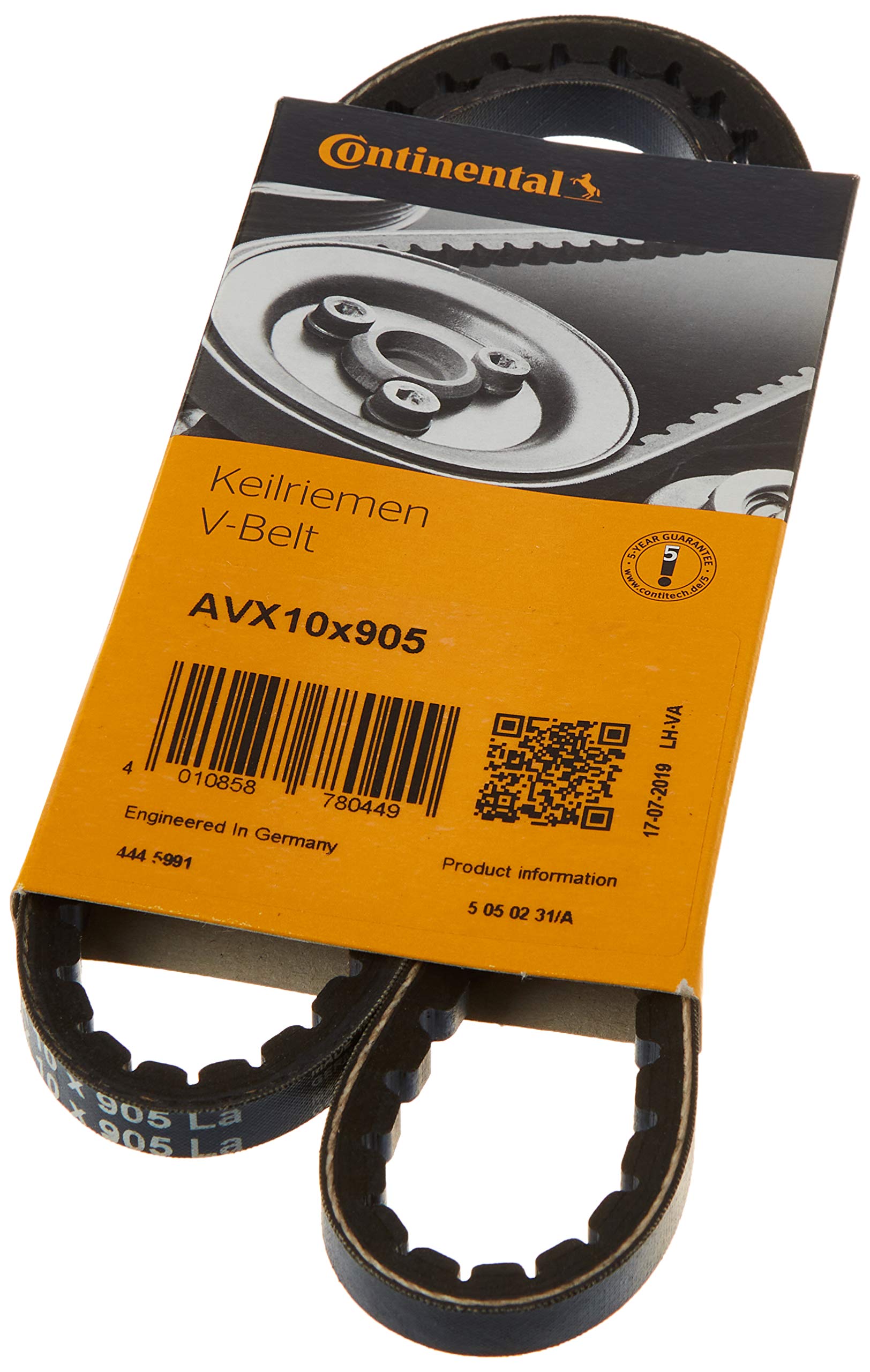 Fits CONTITECH AVX10X905 V-BELT  ⭐UK Stock⭐
