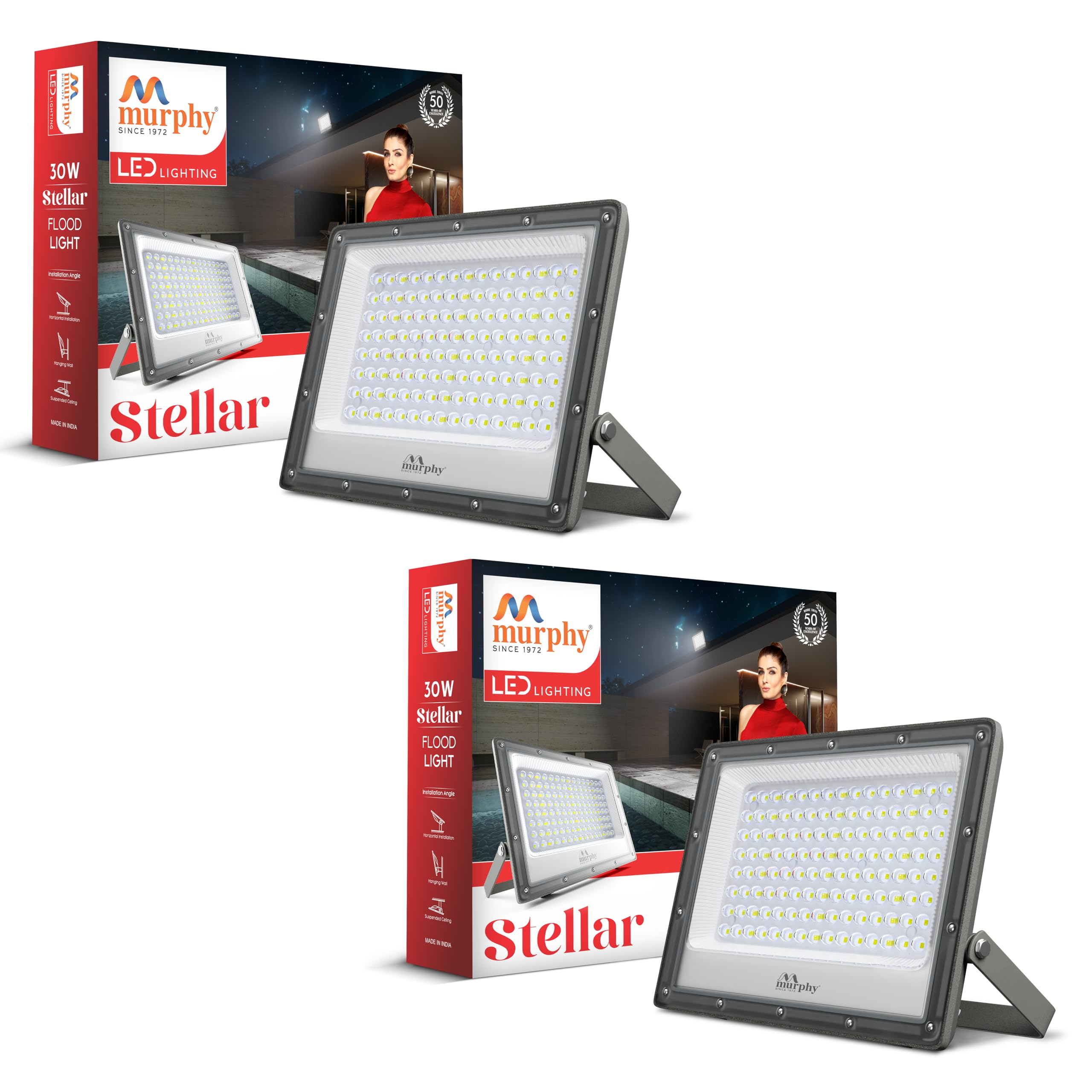 Murphy Stellar LED Flood Light - 200W, Waterproof -9