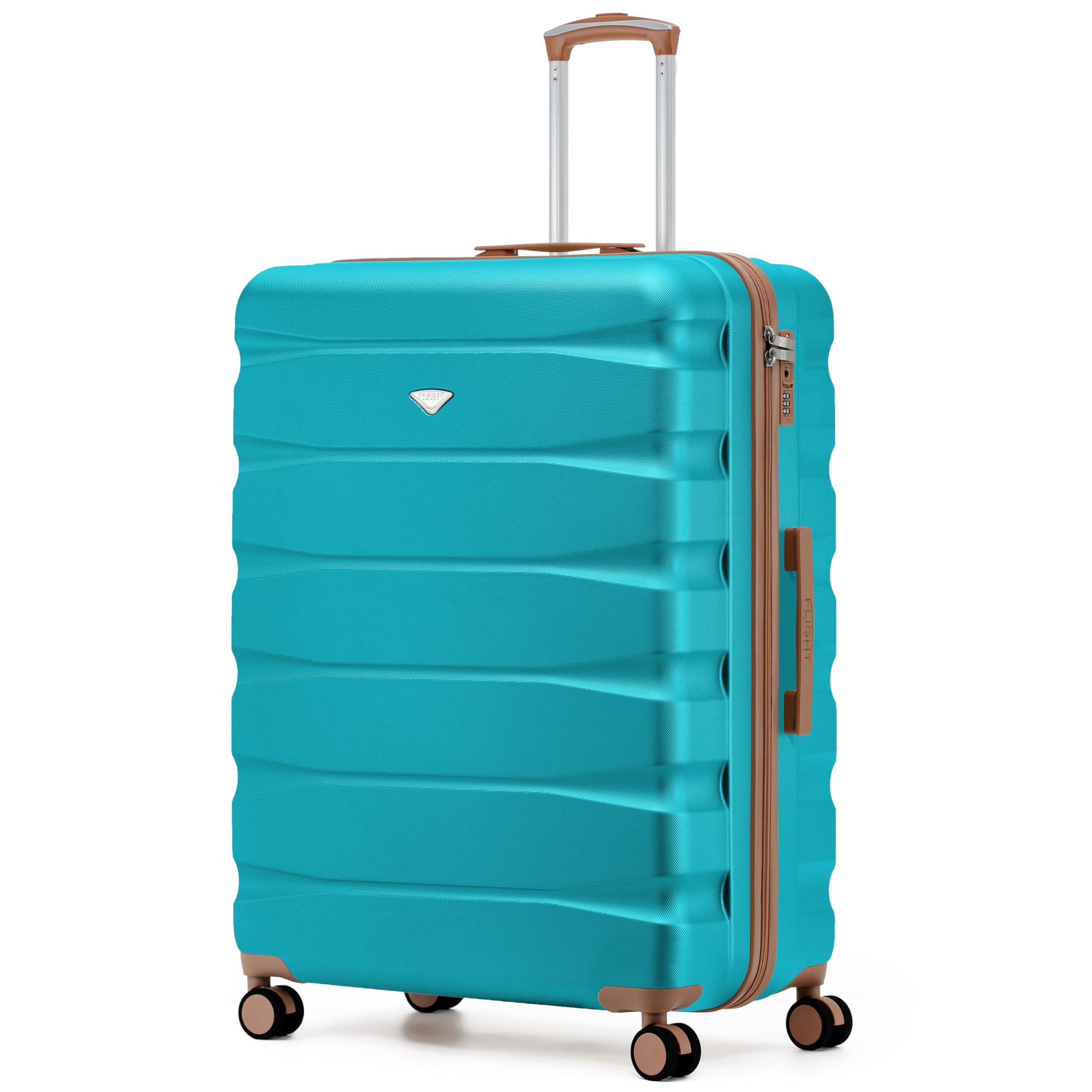 Flight Knight Underseat Cabin Suitcase 45x36x20cm | Free Hand Luggage for EasyJet & Wizz Air | Lightweight ABS Hard Shell with 8 Silent-Glide Spinner Wheels | Max Space Travel Bag — view 197