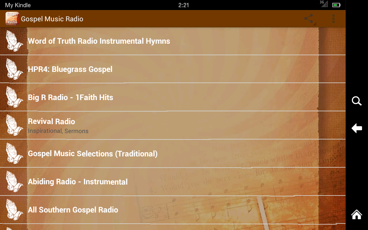 Gospel Music Radio for Android
