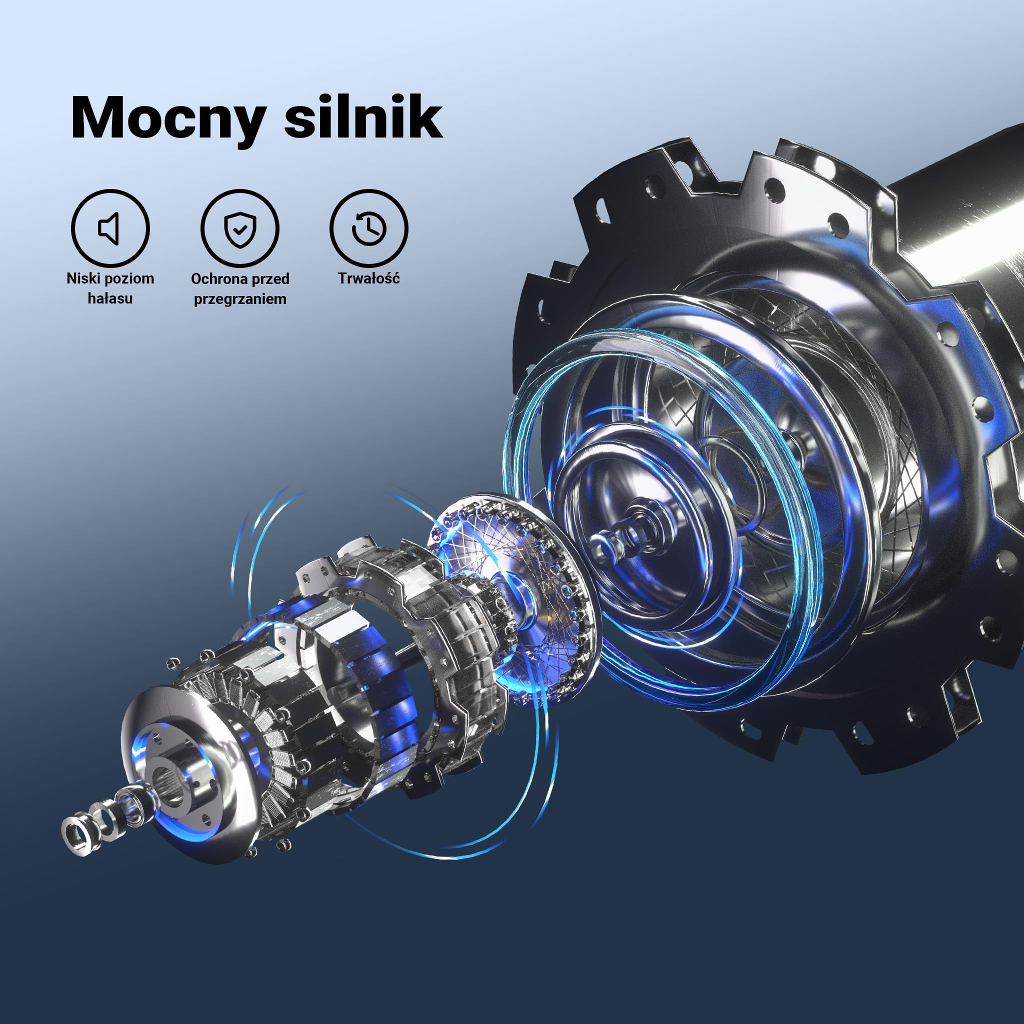 Wiltec Pompa zanurzeniowa do wody czystej, z PPO, 900 W z przepływem 17000 l/h, wysokość tłoczenia 9 m, do płaskiego pompowania 1 mm
