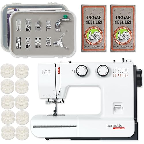 Bernette 33 Swiss Design Sewing Machine with Exclusive Bundle