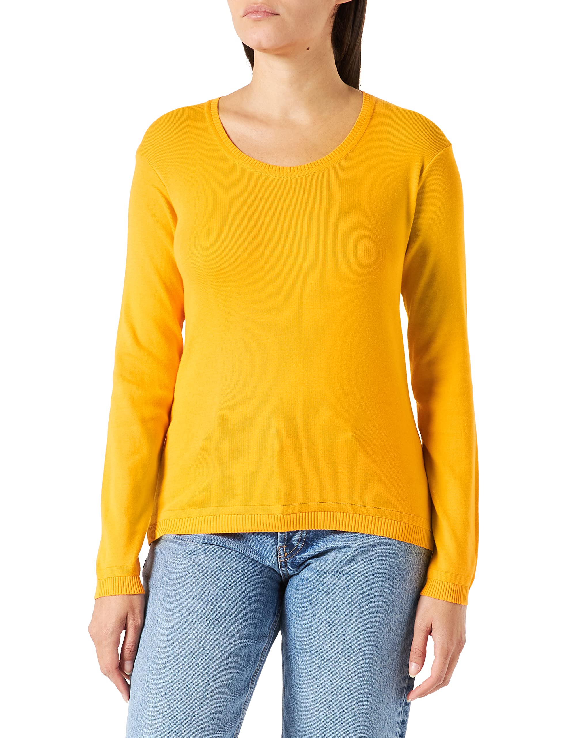 Cardigan Femme United Colors Of Benetton - 100% Coton, Manches Longues, Col Rond - Couleur Blanc, Boutonnage Classique - 11