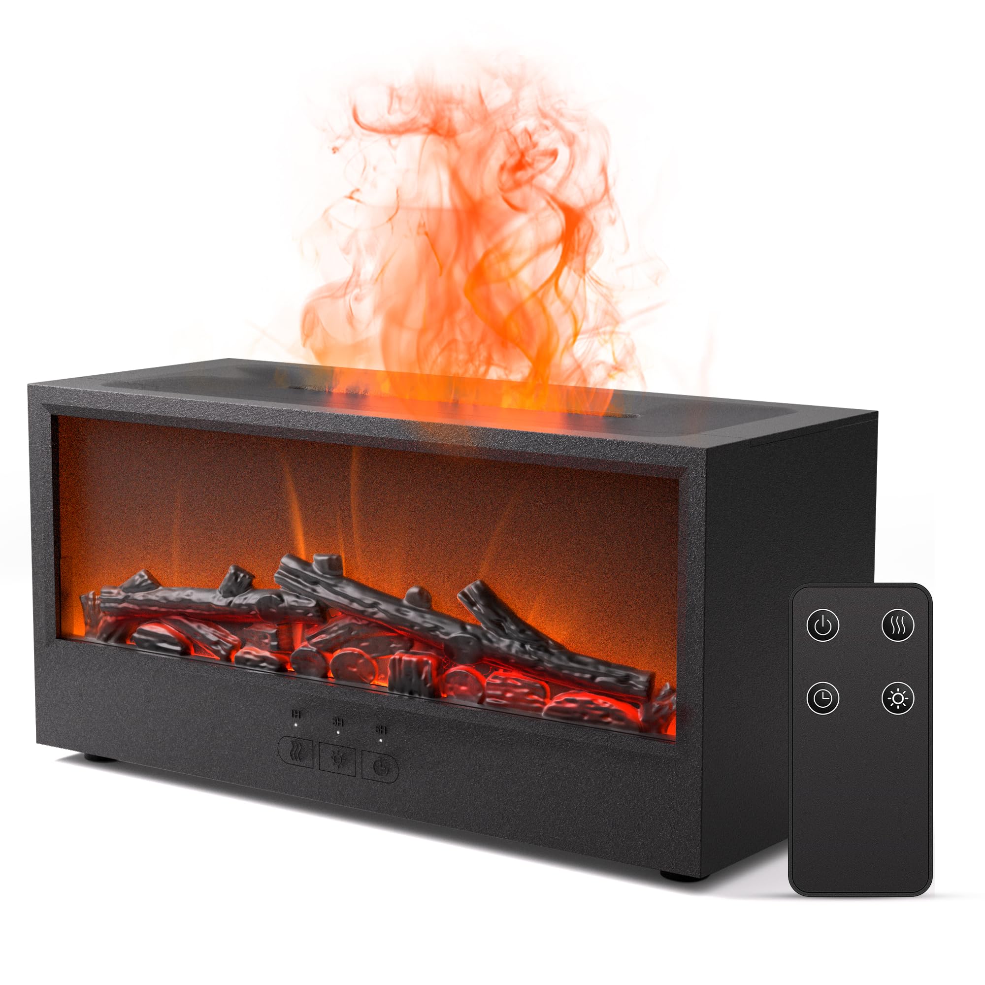 Hotwill Fireplace Flame Air Diffuser Humidifier,7 Colors Aromathera ...
