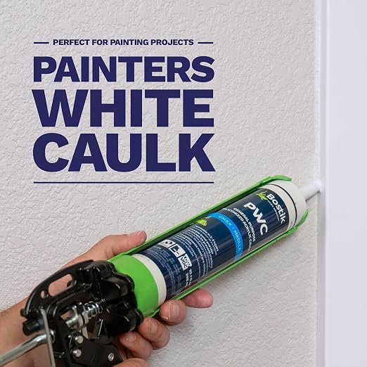 BOSTIK PWC White 10.1oz Caulk Pintable Siliconizado Uso Hogareño miniatura 5