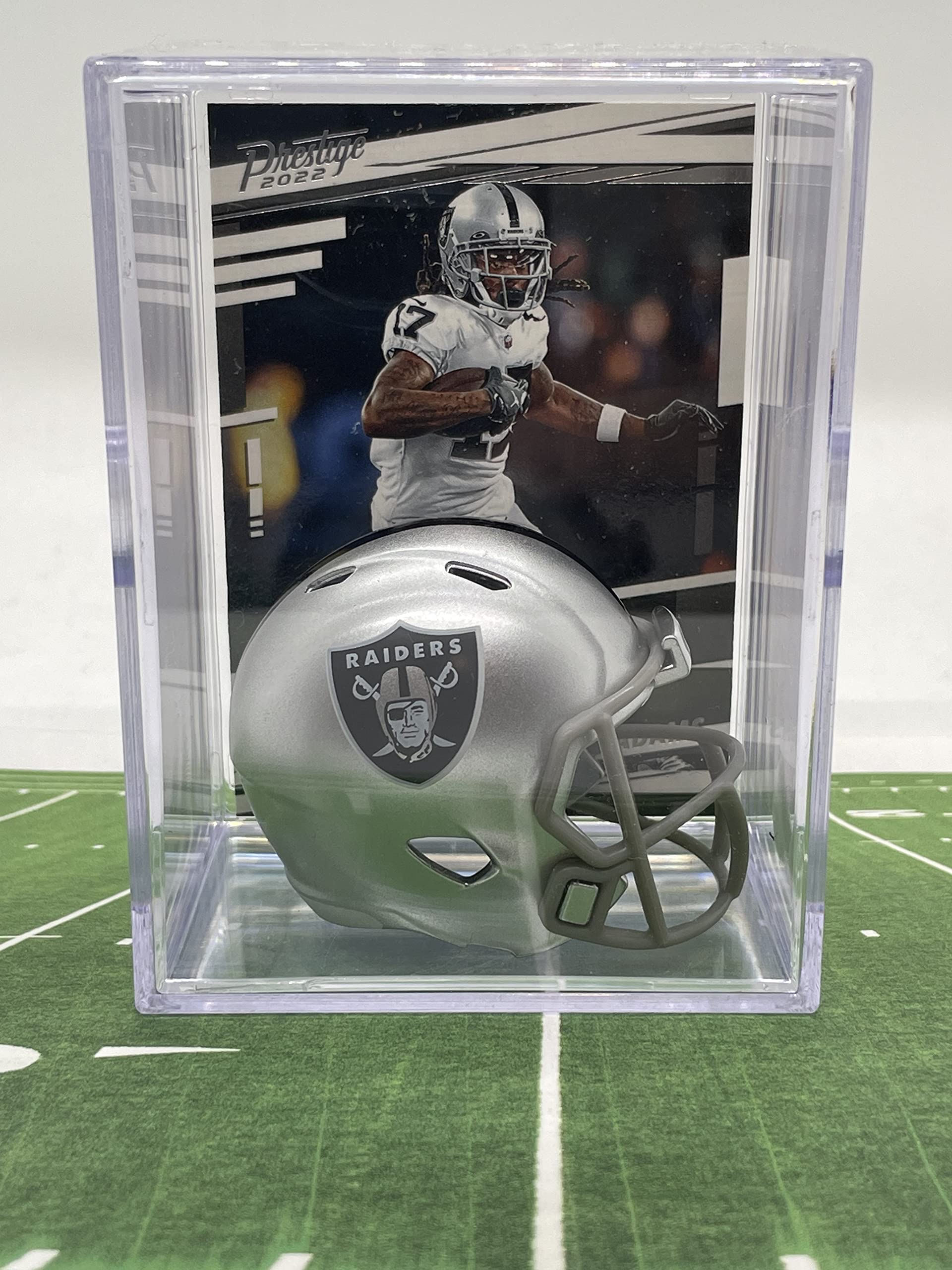 Amazon.com: Las Vegas Raiders NFL Helmet Shadowbox w/Davante Adams card :  Sports & Outdoors