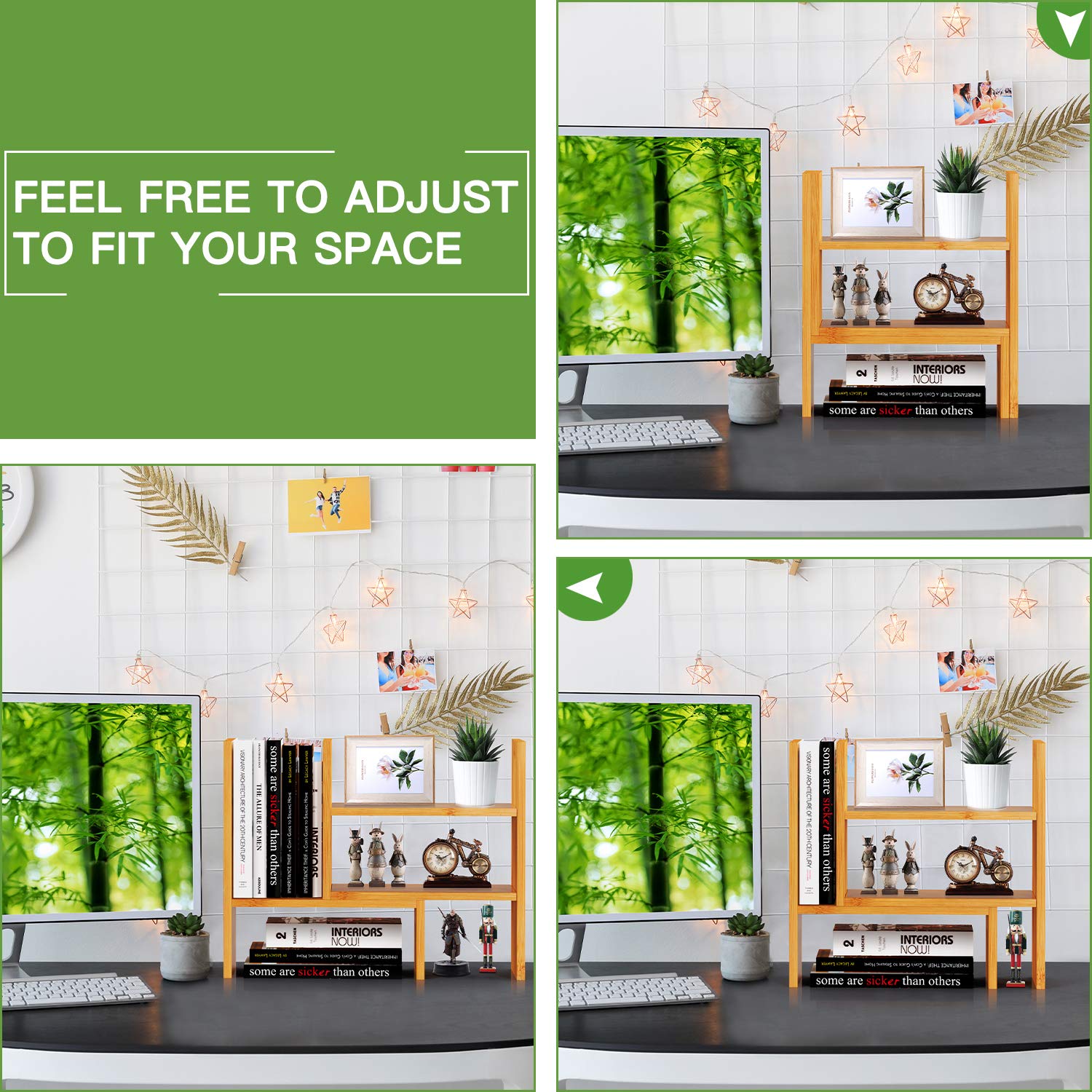 Pipishell Bamboo Desktop Book...B087WNHCZR