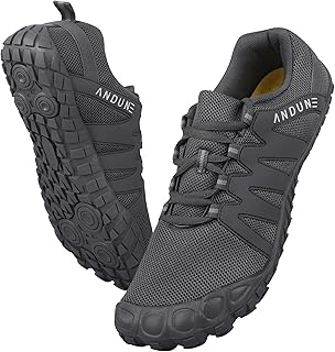 Sponsored Ad - ANDUNE Men’s Barefoot & Minimalist Cross Training Shoes – All Terrain Grey Dash