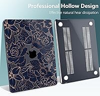 Vista 67 de TWOLSKOO for M4 MacBook Air 13.6 inch Case 2025-2022 Release M4 A3240 M3 A3113 M2 A2681, Plastic Hard Shell & Screen Protector & Keyboard Cover &