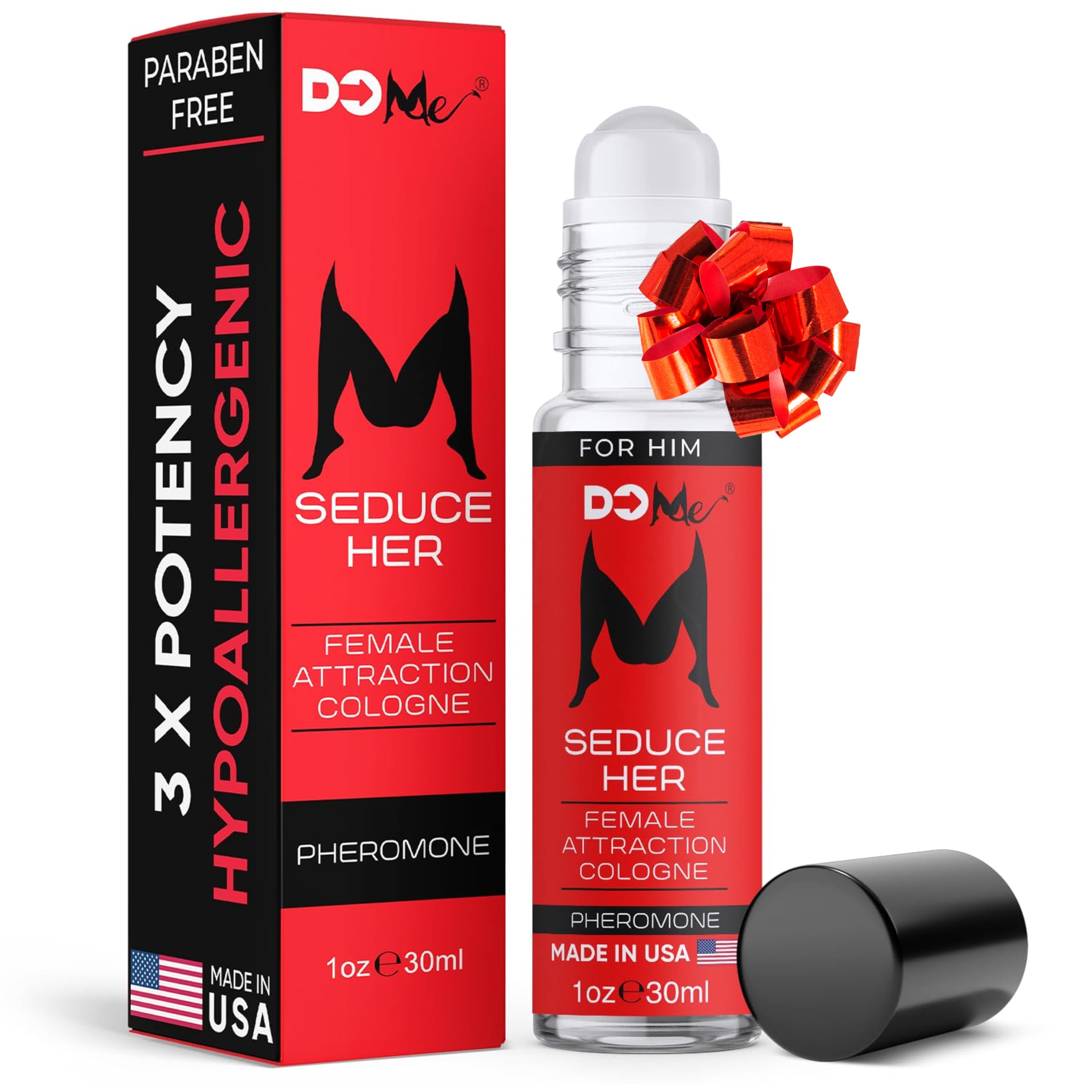 Do Me Premium Pheromones Cologne for Men - Long-Lasting Scent Ideal for Dates - Pheromones Perfumes for Men to Attract Women - Nights Out & Confidence - Made in USA, All-Natural Formula