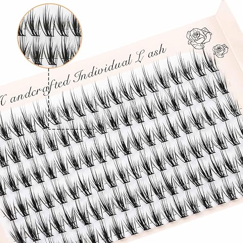Miniatura 3 de KAWAII Manga Lash - 120 pestañas individuales, mezcla de rizos, extensiones de 0.35 a 0.47 pulgadas, pestañas postizas naturales de ojo de hada,