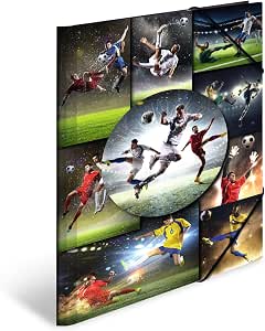 HERMA Portfolio Folder DIN A4 - Horse Meadow Animal Design, Sturdy Cardboard With Elastic Band, For Kids - View #14