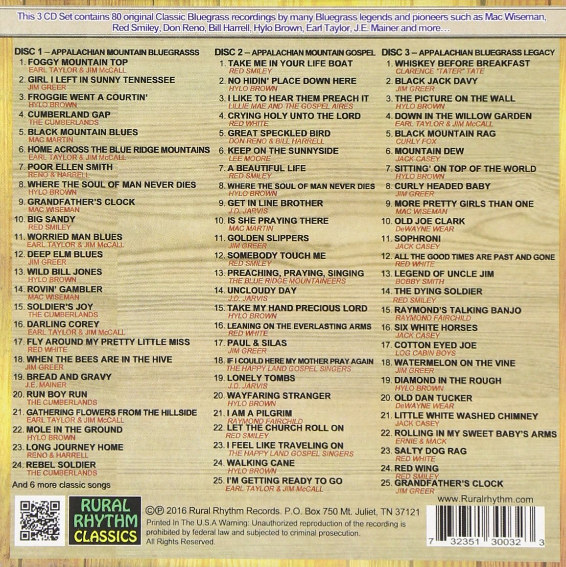 Appalachian Bluegrass Collection - 80
