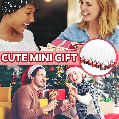 Miniatura 6 de Swiffen Paquete de 50 unidades de mini bálsamo labial para enfermera, regalos para el día de la enfermera, hidratante labial, sabores surtidos, cera