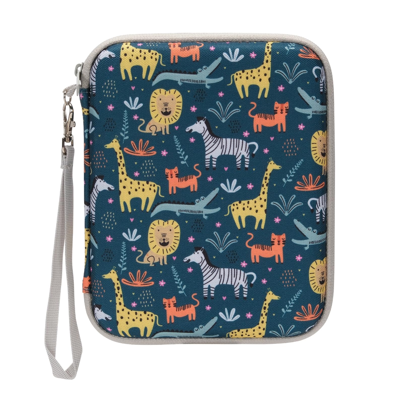 Jeachan Card Case for Yoto cards, Soft Portable Folder with Zipper & 80 Pockets Player & Mini Audiobook Cards, Card Binder Holder with Sleeves for