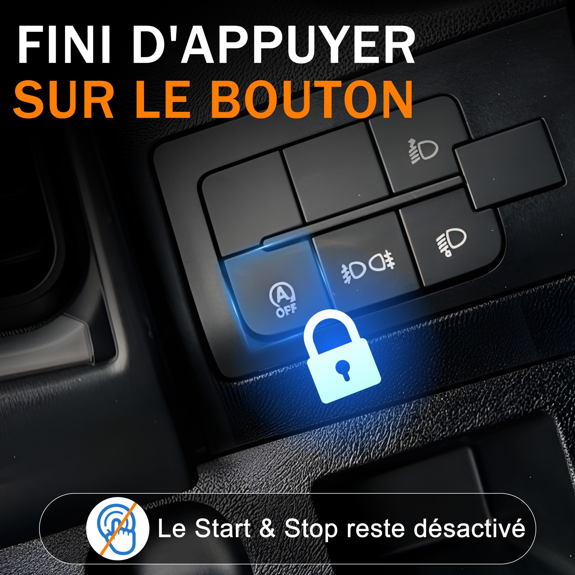 Désactivateur Start & Stop pour F.iat Ducato 250/290 Boxer Jumper III 20-26