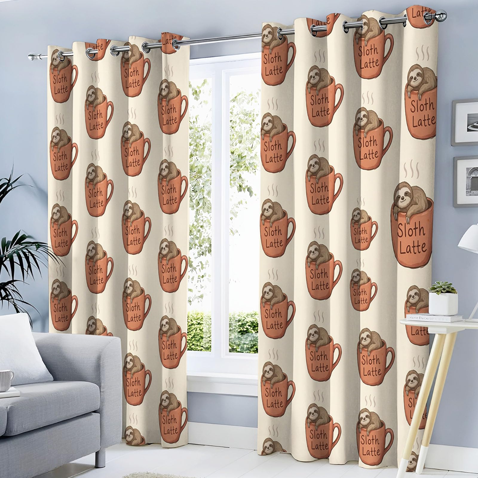 Rideau thermique isolant anti froid 140x175 cm contre les courants d'air