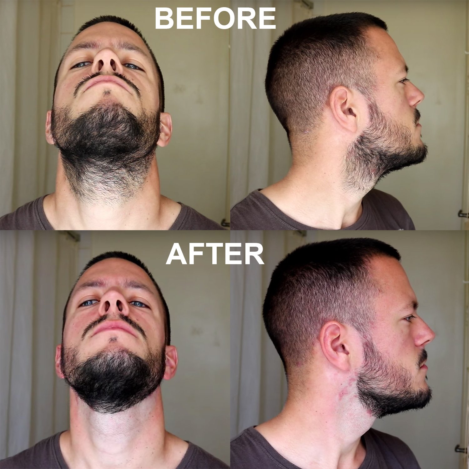 Aberlite FlexShaper Beard Guide Shaping Tool Beard Template For Men