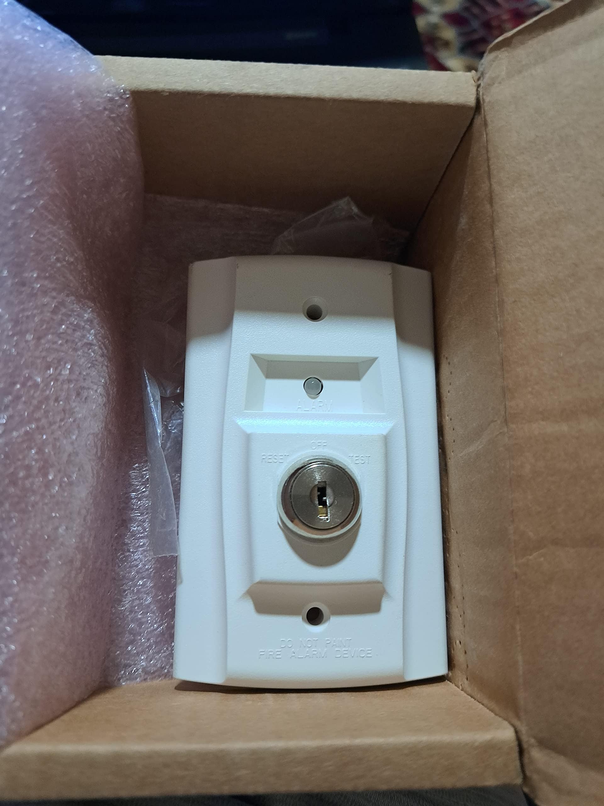 System Sensor RTS151KEY Remote Test and Reset Station with Key for Duct Smoke Detector