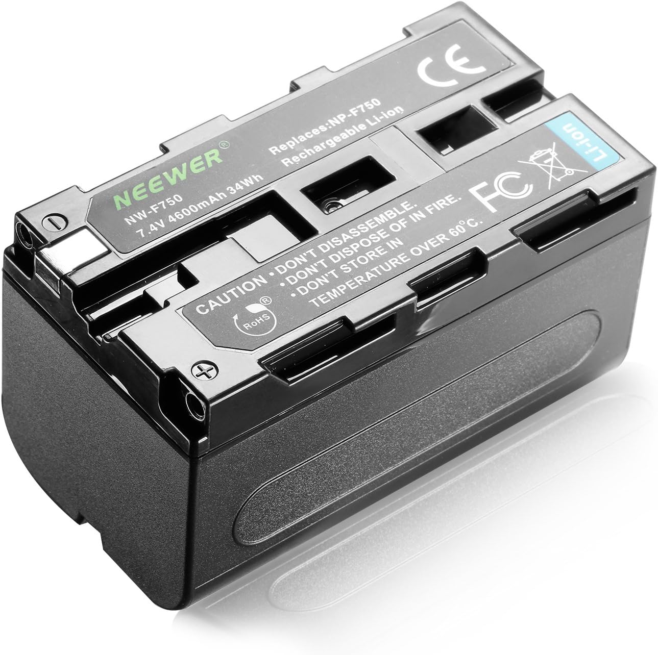 Neewer Battery for Sony NP-730 NP-F750 NP-F730H TR7000 Camcorder