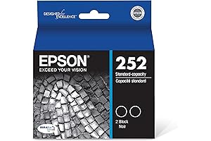 Epson 252 Ink Black Standard Capacity Dual Cartridge Pack