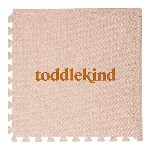 Miniatura 13 de Toddlekind Tapete de juego - Tapete de juego de espuma premium de 4 x 6 pies, 6 baldosas extra gruesas, tapete de rompecabezas de espuma para el