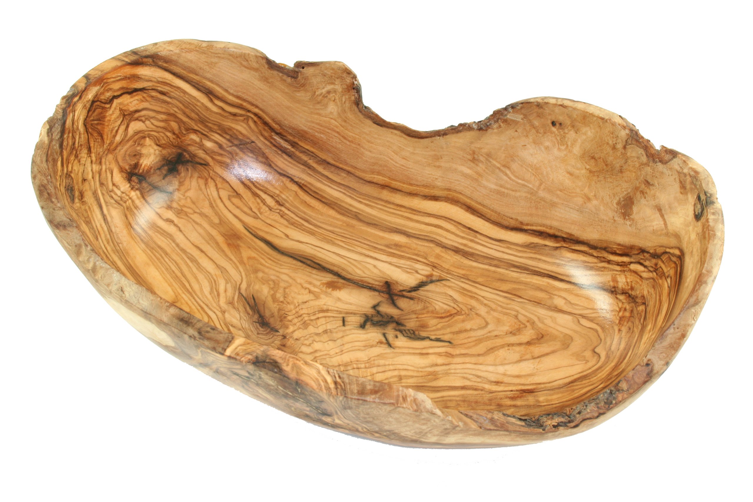D.O.M. Schale als Obstschale oval 30-33 cm aus Olivenholz