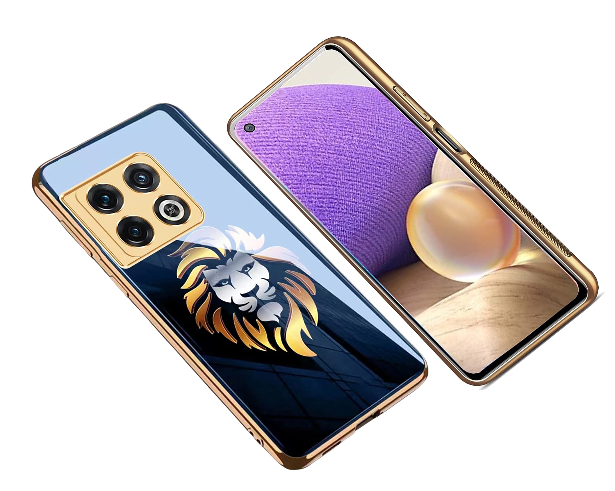 MOBITUSSION Shockproof Camera Protection Back Cover Compatible for Oneplus 10 Pro (Blue., Fashion Glass Case) (B0BZ4VMVXH) Amazon Price History, Amazon Price Tracker