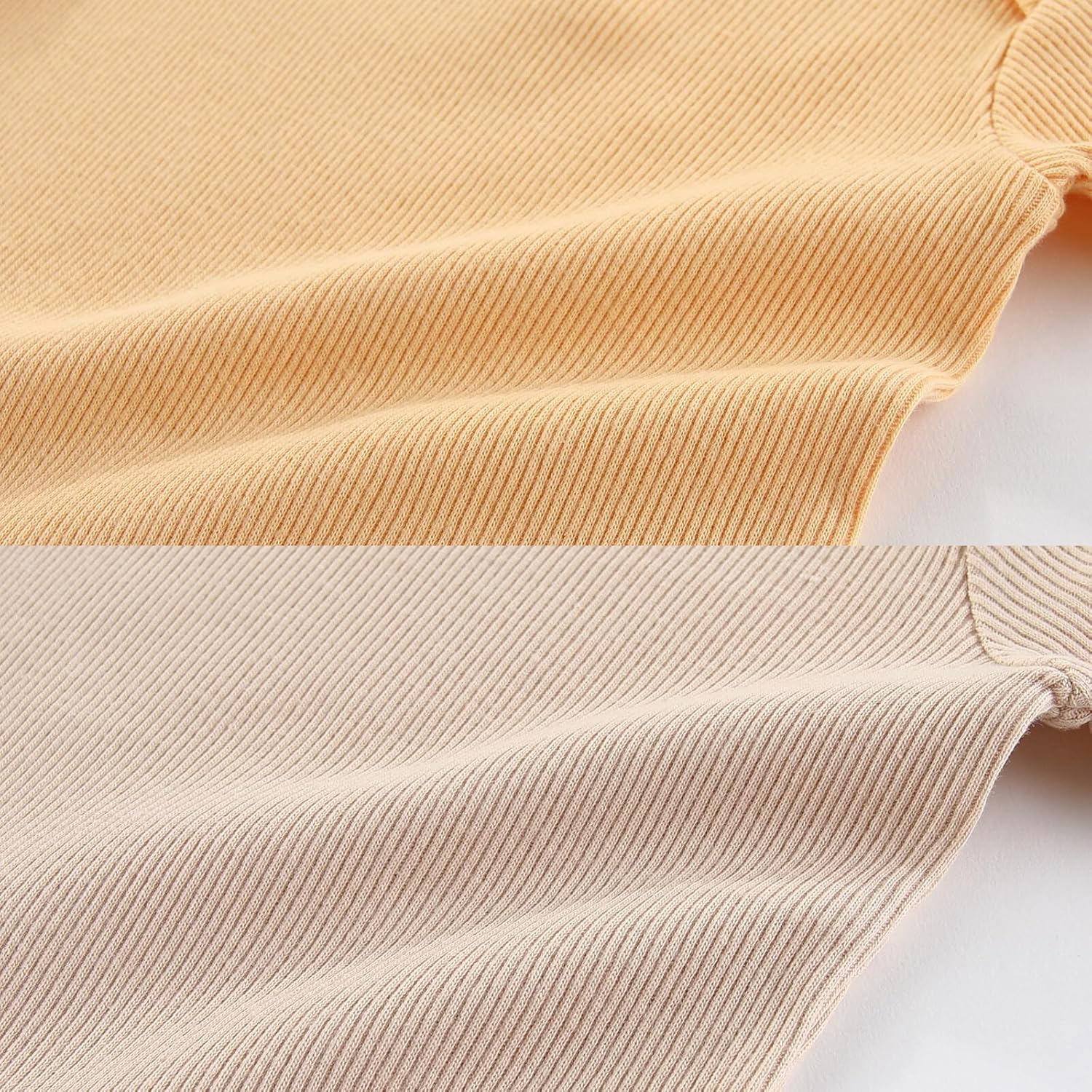 Newborn Baby Boy Girl Short Sleeve Bodysuits Cotton One-Piece Baby Clothes 6-Pack - Image 3