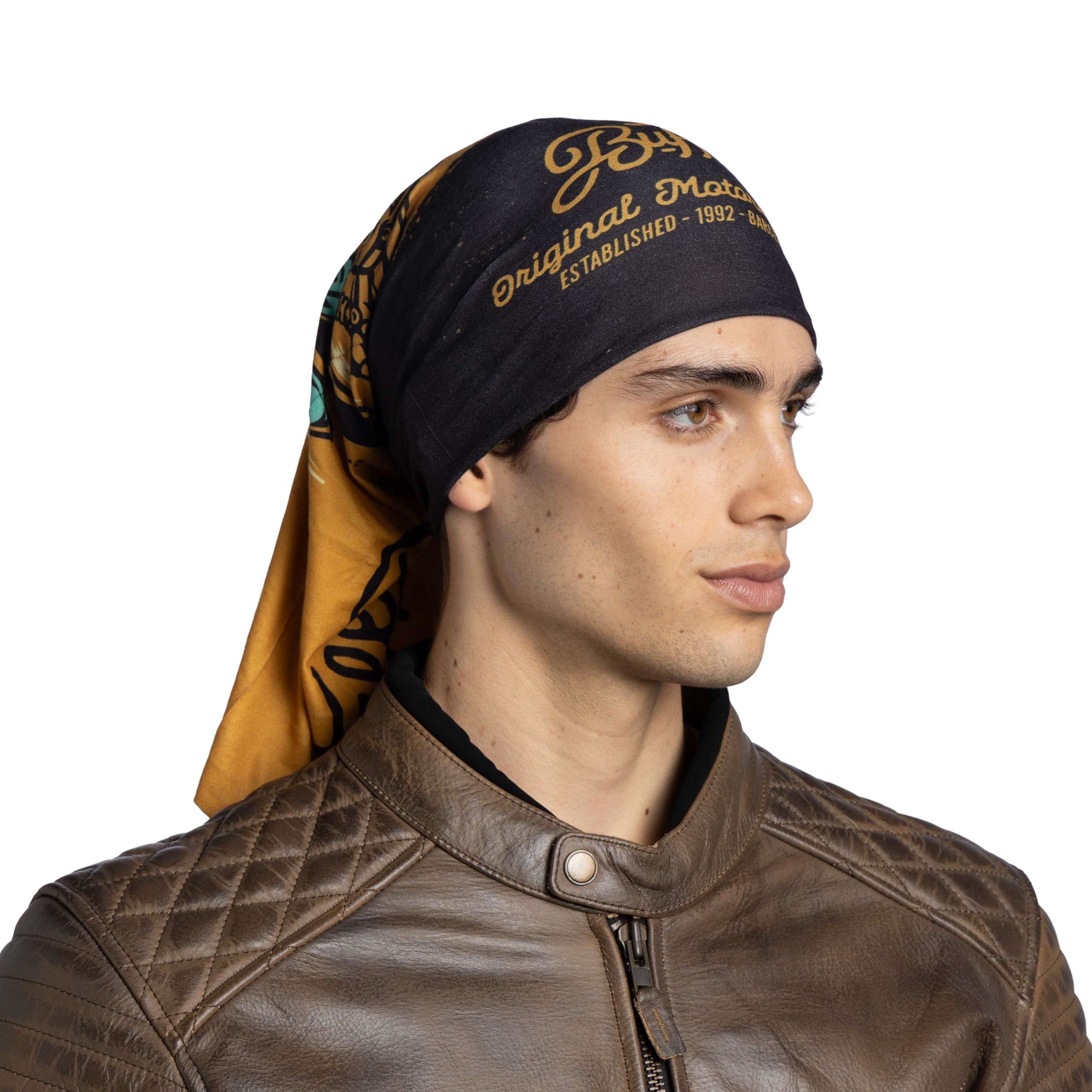 BUFF Komin Original Ecostretch Szalik, Tubularny, Wielofunkcyjny, na Szyję i Głowę, Bieganie, Chodzenie, Wędrówki, Zrównoważony, Lekki One Size Wielobarwny