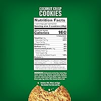 Vista 117 de Tate's Bake Shop - Galletas finas y crujientes, coco crujiente, 4 unidades, 7 onzas