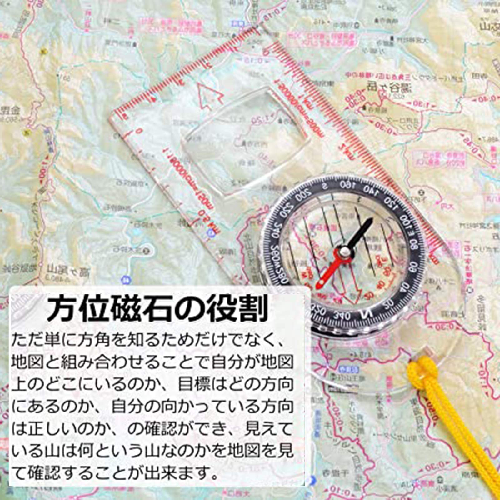 Amazon.co.jp: コンパス方位磁石ほういじしゃく小型コンパススターター