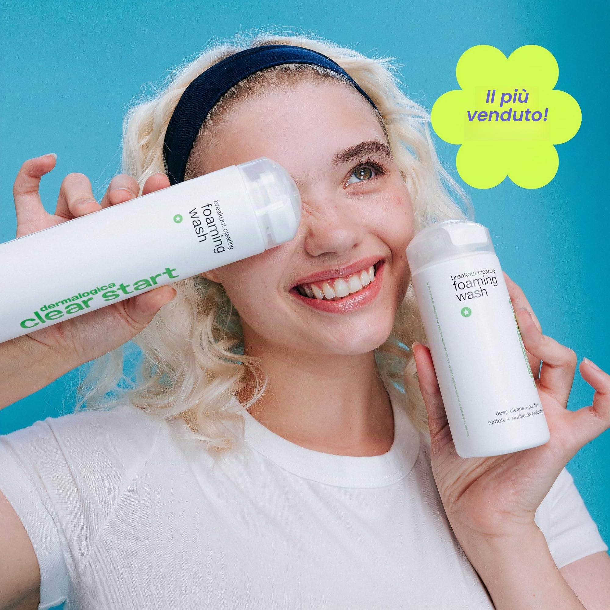 Dermalogica Clear Start Breakout Clearing Detergente Schiumogeno 295ml | Detergente schiumogeno con acido salicilico che elimina il sebo in eccesso e tratta le imperfezioni di viso e corpo.