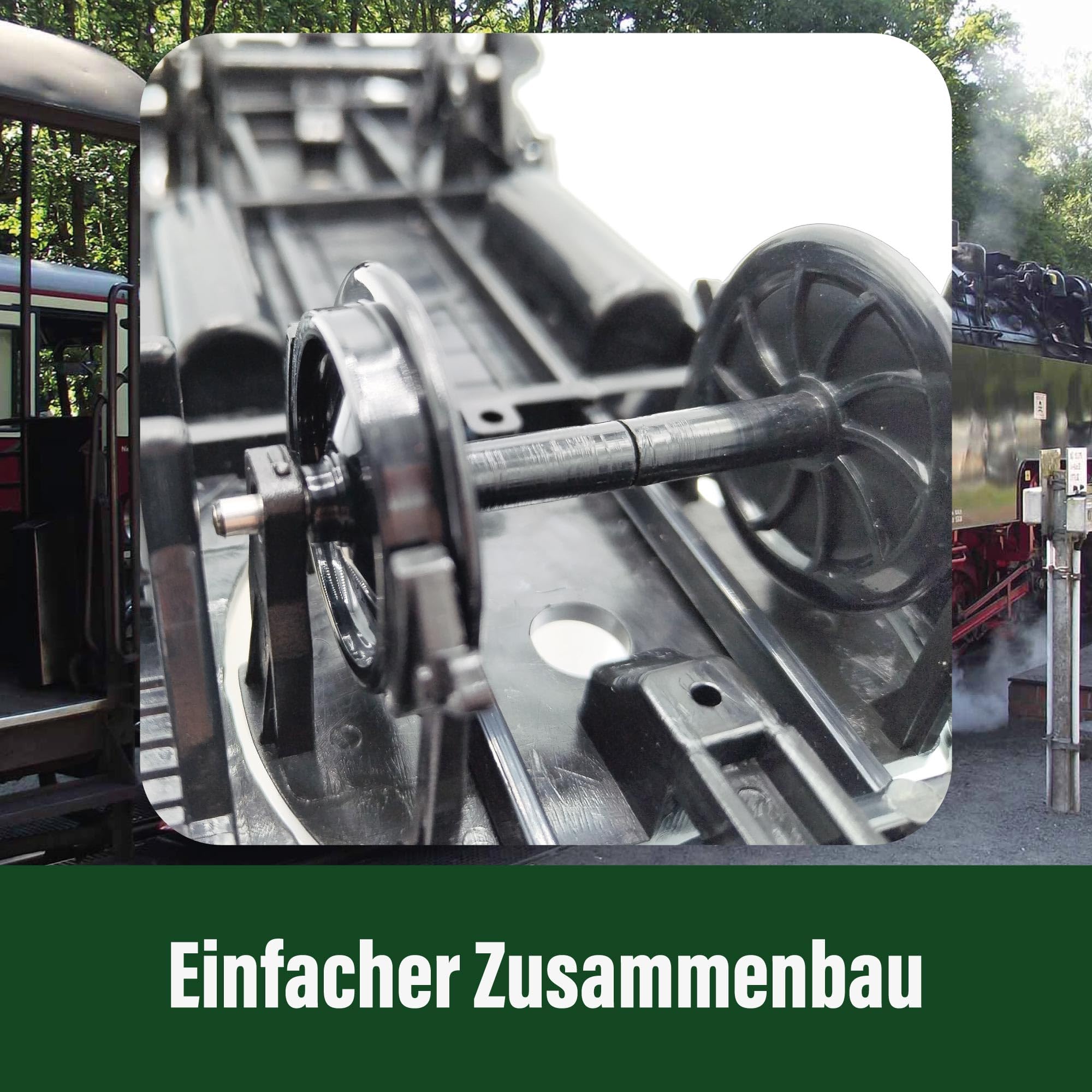 Niederbordwagen gerade grau - Selbstbauwagen/Bausatzwagen - Gartenbahn Spur G