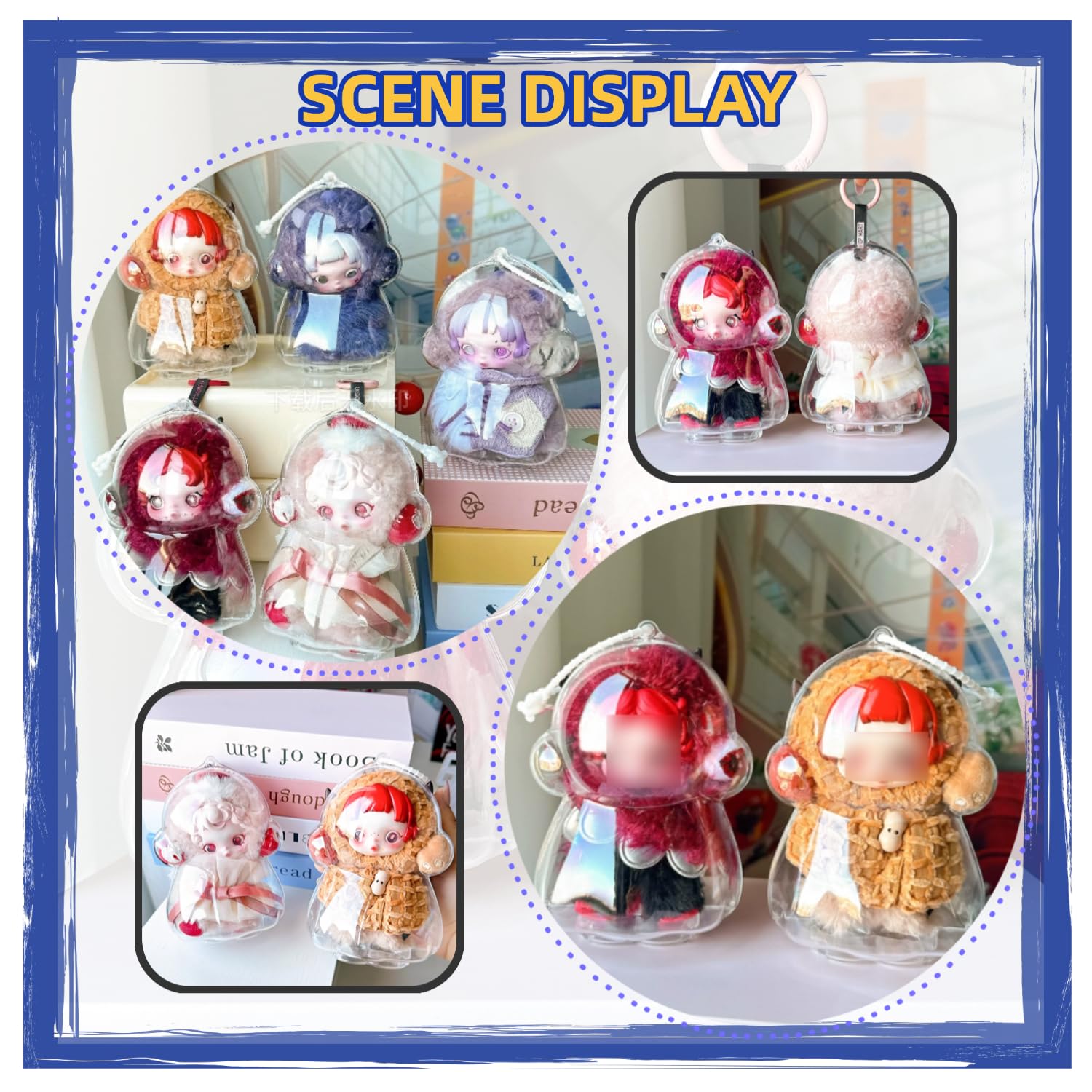 POPMART スカルパンダ ぬいぐるみ ディスプレイ ケース カバー Amazon.co.jp: SKULLPANDA You Found Me! シリーズ専用 保護